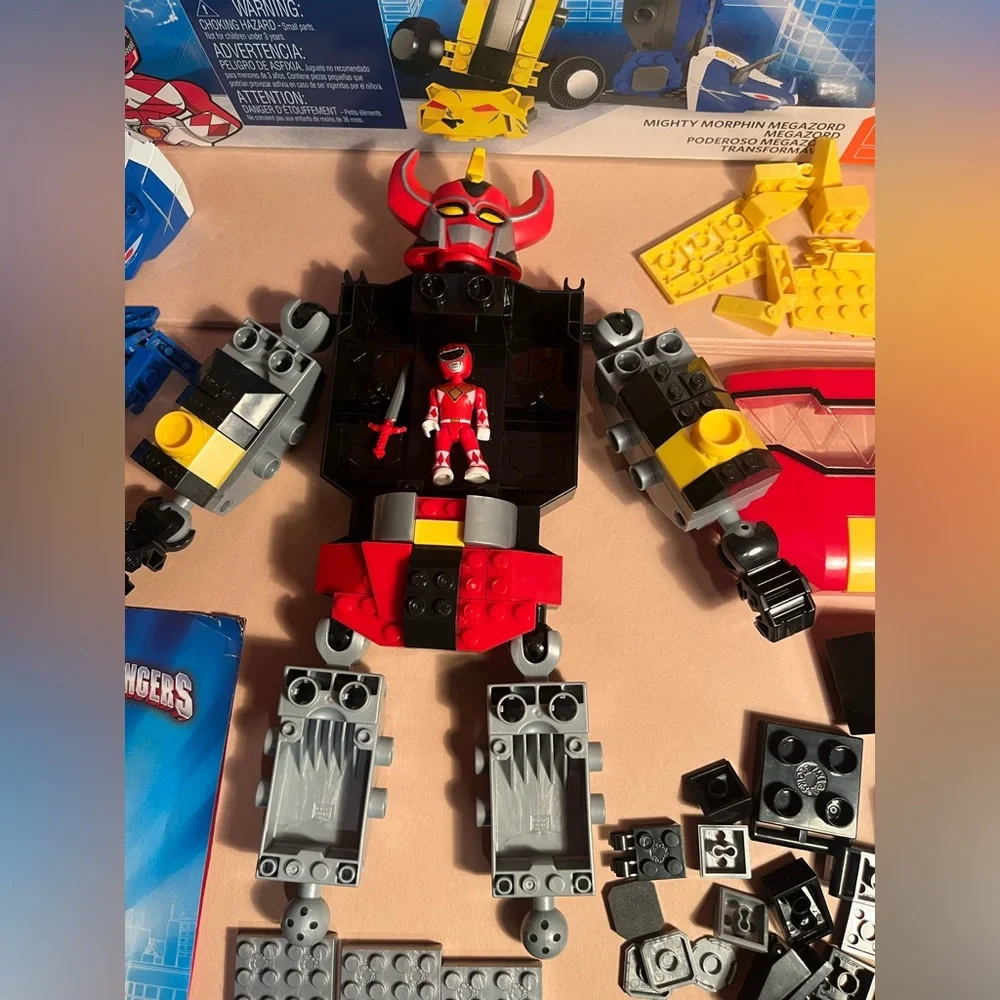 MEGA CONSTRUX ( POWER RANGERS ) LEGO style building toy set 🔴🔴🔴🔴🔴🔴🔴🔴🔴🔴🔴🔴🔴